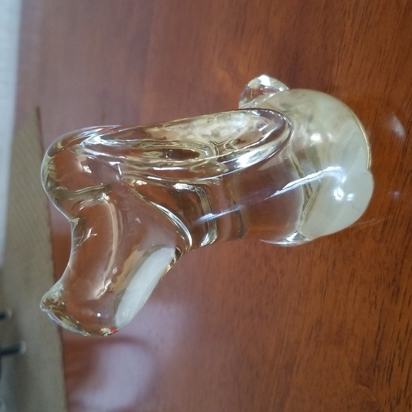 Vintage Snoopy Hound Dog Glass Paperweight Decor. - Picture 2 of 3